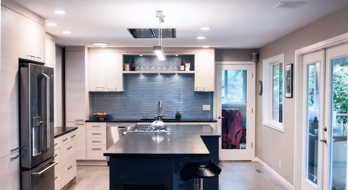 Kitchen remodeled in Bellevue, WA