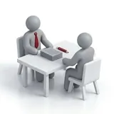 Consultation Process with a contractor reviewing the space and project goals