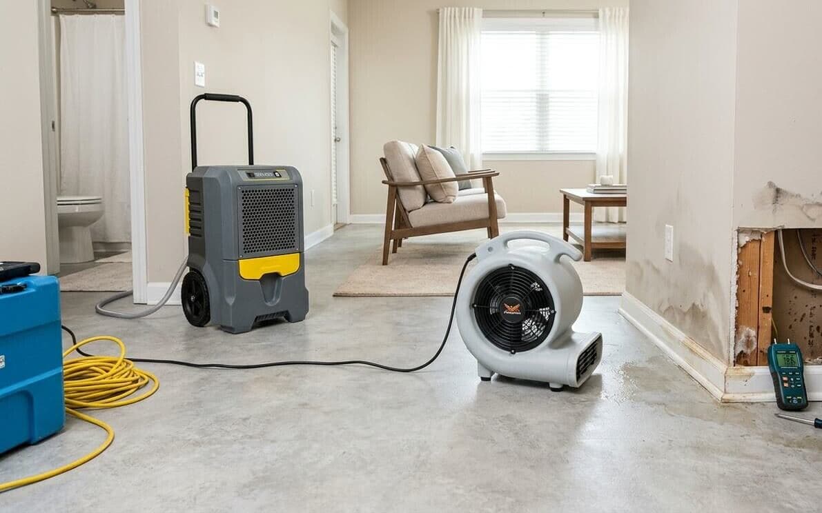 Water damage restoration and repair in Bellevue, WA